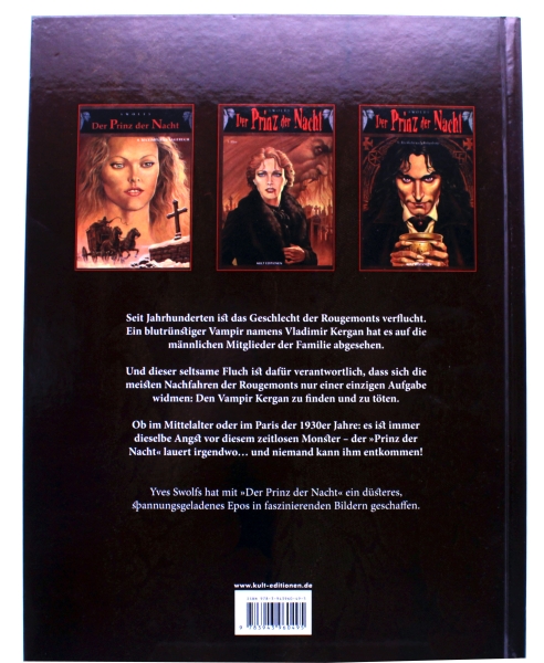 Der Prinz der Nacht Integral Band 2 von Kult Editionen